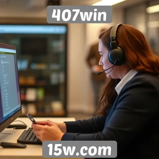 Suporte ao cliente e atendimento no 407win