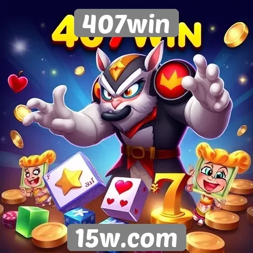 Tipos de jogos disponíveis na plataforma 407win
